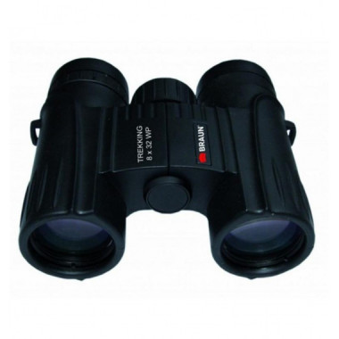 Binocular BRAUN 8X32 Wp, Color Negro