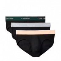 Pack de 3 Slips de Cadera - Icon Cotton Stretch  CALVIN KLEIN