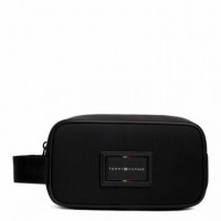 Neceser de Tela con Parche con Logo  TOMMY HILFIGER