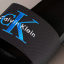 Chanclas Contorneadas de Lona con Logo  CALVIN KLEIN