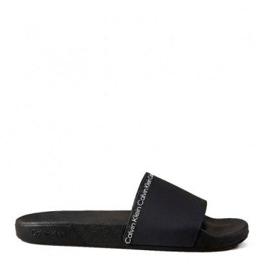 Chanclas Contorneadas con Logo  CALVIN KLEIN