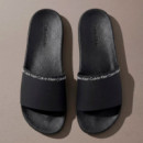 Chanclas Contorneadas con Logo  CALVIN KLEIN