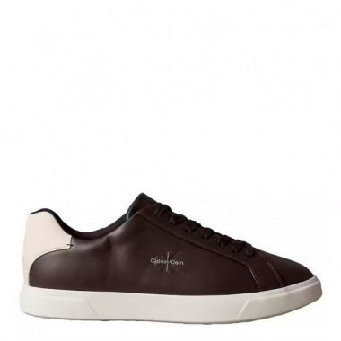 Zapatillas de Piel con Logo Distintivo  CALVIN KLEIN