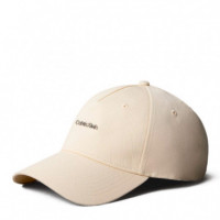 Gorra de Sarga de Algodón con Logo  CALVIN KLEIN