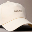 Gorra de Sarga de Algodón con Logo  CALVIN KLEIN