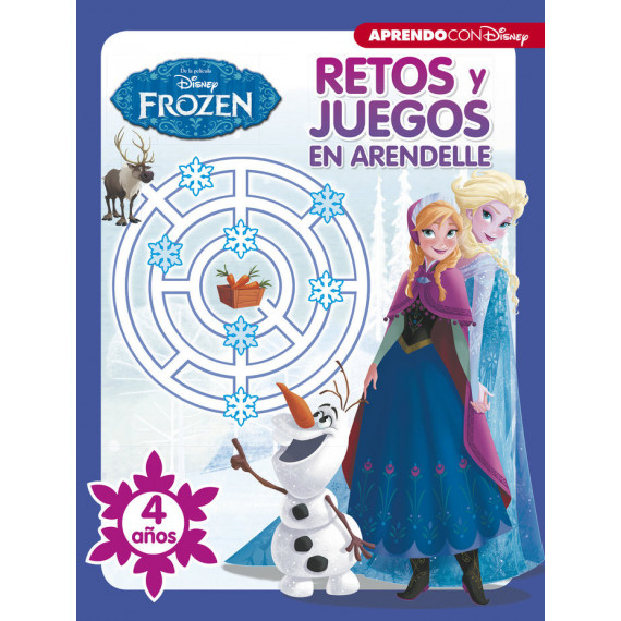 Retos y juegos en Arendelle. 4 a�os (Retos y Juegos Disney)