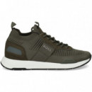 Deportivo Calcetin Malla Verde  HUGO BOSS