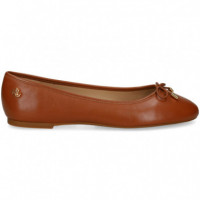 Bailarina Cordon Piel Cuero  LAUREN RALPH LAUREN