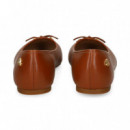 Bailarina Cordon Piel Cuero  LAUREN RALPH LAUREN