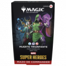 Mazos de Commander Marvel Super Heroes Magic The Gathering Español  WIZARDS OF THE COAST