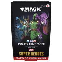 Mazos de Commander Marvel Super Heroes Magic The Gathering Español  WIZARDS OF THE COAST