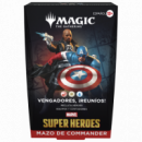 Mazos de Commander Marvel Super Heroes Magic The Gathering Español  WIZARDS OF THE COAST