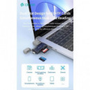 DEVIA Lector de Tarjeta Sd / Microsd Usb/usb-c 3.0 5GBPS Capacidad Maxima de Lectura 2TB