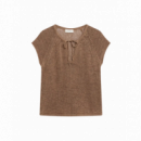 Camisetas Mujer Top ESE O ESE Emeu Tostado