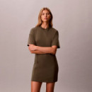Minivestido Estilo Sudadera con Monograma  CALVIN KLEIN