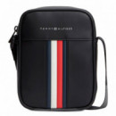Bolso Reporter Bandolera con Cinta Distintiva  TOMMY HILFIGER