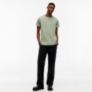 Camiseta Extra Slim de Punto con Logo  TOMMY HILFIGER