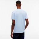 Camiseta con Cuello Redondo y Logo  TOMMY HILFIGER
