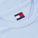 Camiseta con Cuello Redondo y Logo  TOMMY HILFIGER
