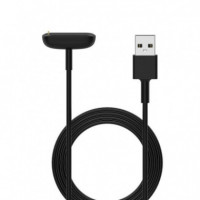 Cable de Carga Smartwatch para Fitbit Charge 6/CHARGE 5 Puerto USB 1M Negro