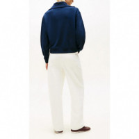 TOMMY HILFIGER - Th Script Half Zip Terry Swtshrt - C1G - F|WW0WW49470/C1G