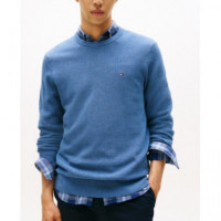 TOMMY HILFIGER - Essential Structure Crew Neck - Dvc - F|MW0MW36347/DVC