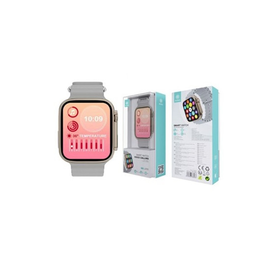 IKREA Reloj Smartwatch WR9096 Llamada/nfc/podometro Gris