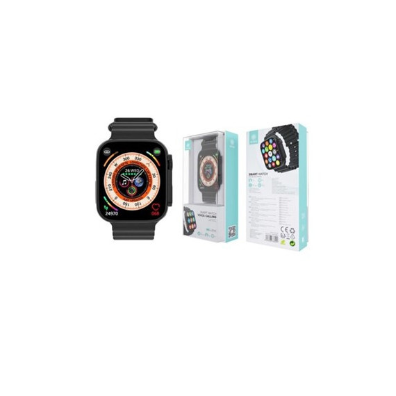 IKREA Reloj Smartwatch WR9096 Llamada/nfc/podometro Negro