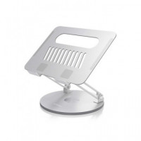 AISENS Soporte Sobremesa Giratorio para Portatil y Tableta hasta 17" LPS4SXL-247 Plegable