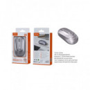MTK Raton Inalambrico TG7274 2.4GHZ/ BLUETOOTH 4D Plata