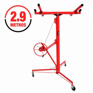 Elevador Placas de Yeso FARGO TOOLS 70 Kgs Altura 1.2 Metros a 2.9 Metros