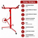 Elevador Placas de Yeso FARGO TOOLS 70 Kgs Altura 1.2 Metros a 2.9 Metros