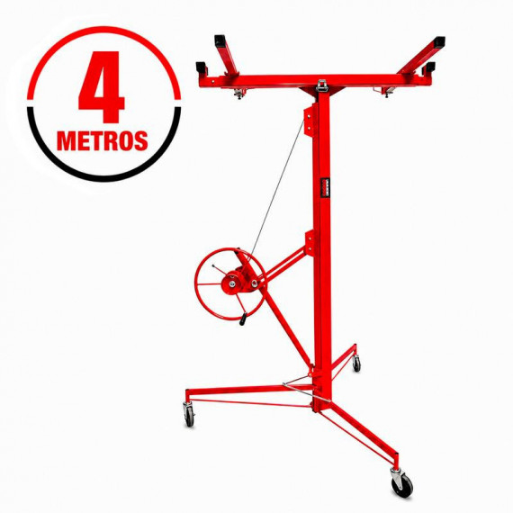 Elevador Placas de Yeso FARGO TOOLS 70 Kgs Altura 1.2 Metros a 4 Metros
