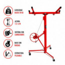 Elevador Placas de Yeso FARGO TOOLS 70 Kgs Altura 1.2 Metros a 4 Metros