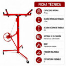 Elevador Placas de Yeso FARGO TOOLS 70 Kgs Altura 1.2 Metros a 4 Metros