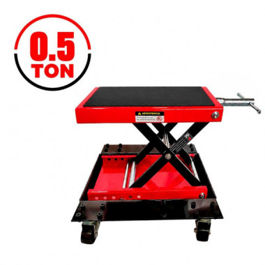 Gato de Tijera con Ruedas para Motos FARGO TOOLS 500 Kgs
