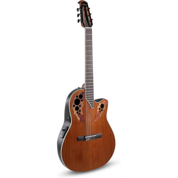 Guitarra OVATION Elec-clasica  Ms Classic Nylon Na