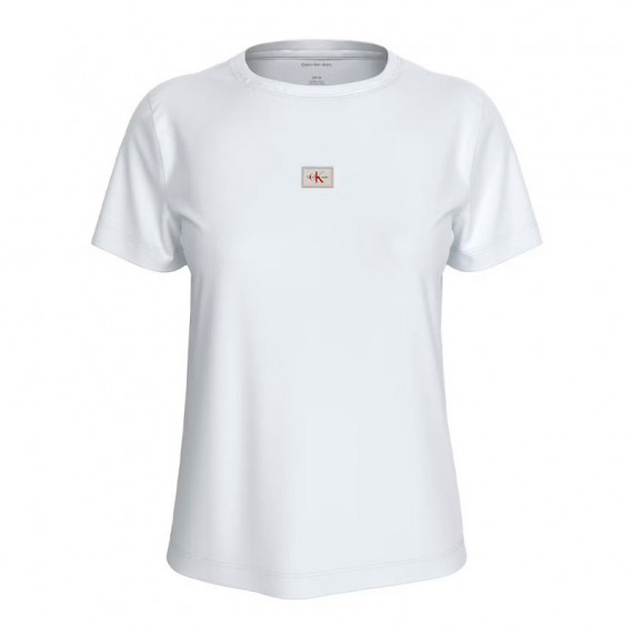 Camiseta de algodón suave con insignia
