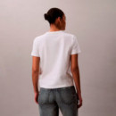 Camiseta de algodón suave con insignia
