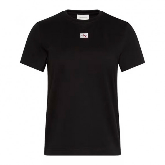 Camiseta de algodón suave con insignia