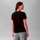Camiseta de algodón suave con insignia