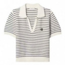 Polo a rayas