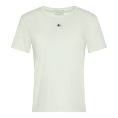 Camiseta de algod&oacute;n suave con insignia