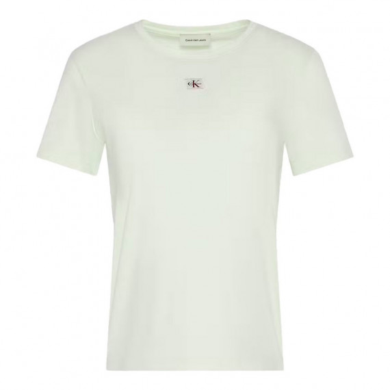 Camiseta de algodón suave con insignia