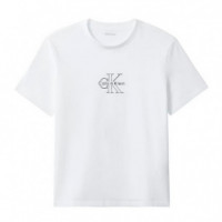 Camiseta  Classic Seasonal Monologo  CALVIN KLEIN