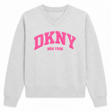 Sudadera Puff Varsity Logo  DKNY