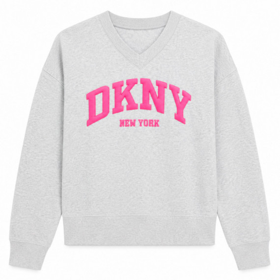 Sudadera Puff Varsity Logo  DKNY