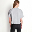 CAMISETA STACKED OMBRE RHINESTONE LOGO