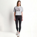CAMISETA STACKED OMBRE RHINESTONE LOGO