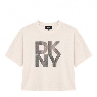 CAMISETA STACKED OMBRE RHINESTONE
